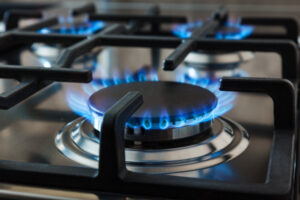 Gas network set for turn off