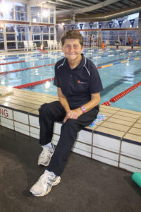 Swimming coach’s Swan song