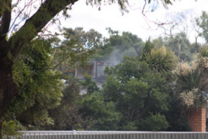 Neighbours spring into action after house fire