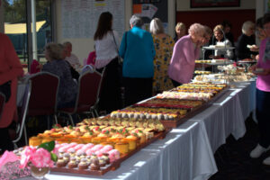 Terrific turnout for cancer morning tea