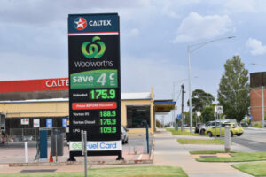 Price pain at the pump