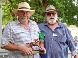 End of Day celebration for trainer Con Kelly