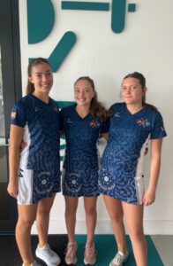 Trio shine on national stage