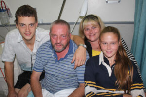 Alive thanks to hero friend