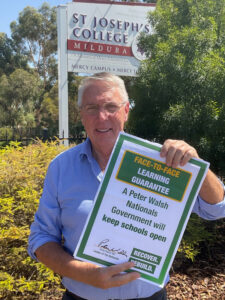 Walsh vows to keep schools open