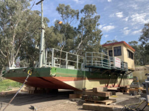Speewa ferry’s facelift