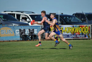 One more to go for dominant Blues