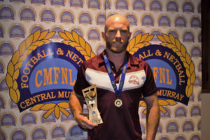 TRIPLE TREAT: Swan Hill star wins third Jack Betts Medal