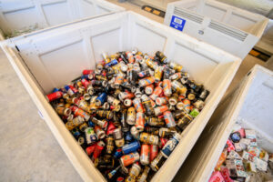 Automated collection machine to deposit containers up for discussion