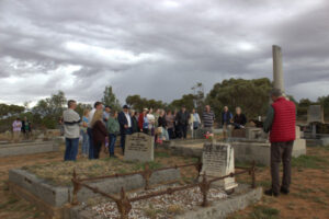 In historic footsteps of others