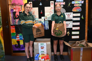 Student organise food drive