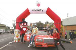 Variety crew give it a good bash