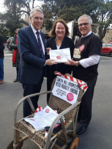 Petition is presented: Campaign reaches Spring Street