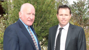 MP-in training shadows sitting Mallee member