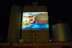 Successful silo cinema screening