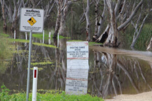 Flood map funds flow