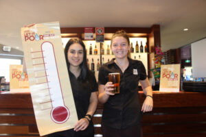 Pouring for drought relief