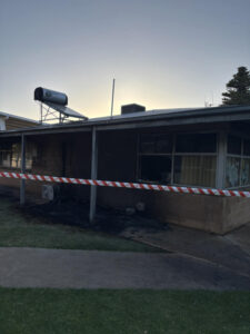 Quick thinking helps halt school fire