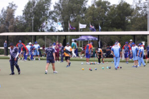 Police bowlers get rolling