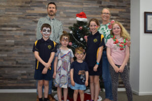 Spreading the Christmas cheer