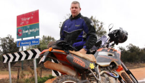 Bikers head ‘up the guts’ of Australia