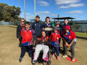 What a wonderful day for bowls