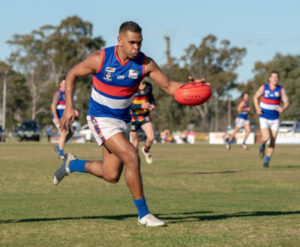 Magpies on red, white and blue alert