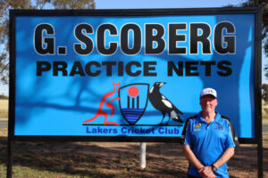 Great honour for cricket legend Graeme Scoberg