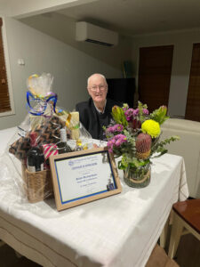 Gentle giant steps down