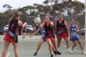 Saints storm home in third