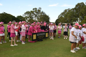 Pink ladies chip in for MRI