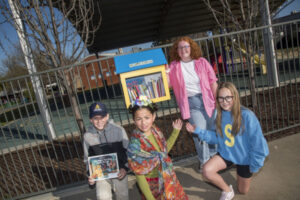 Little library at St Marys