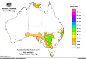 BOM records low rainfall