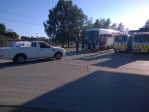 Man dies on Swan Hill bus