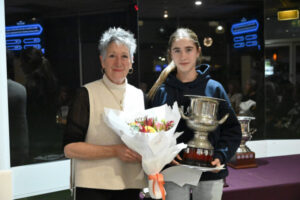 Olive the champ once again