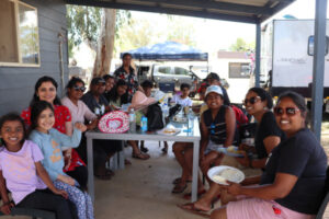 Soaking up the Swan Hill sun