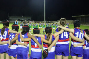 Kick on siren decides girls’ one-point flag thriller
