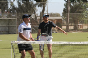 Pair meet in winning form