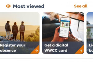 Children Check a new option in Service Vic app