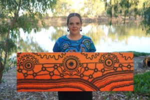 Swan Hill artist paints a better future