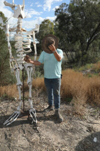 Is that an alien uncovered in Moulamein?