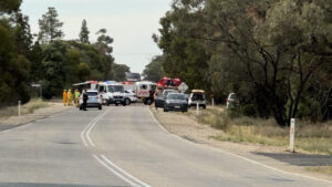 Jaws of life used after three car collision