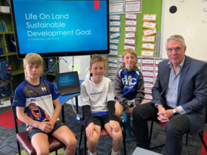 Kids seek answers from MP