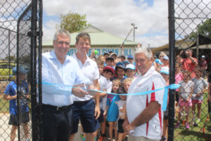 Courts officially open