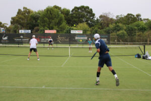 Seniors Tennis Event marches on