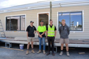 Quick-build housing for health workers