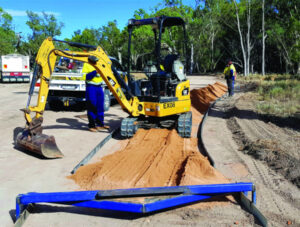 Bridge work holds up track