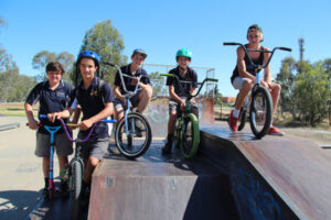 BMX kids pumped for comp