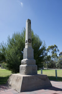 War memorial’s milestone
