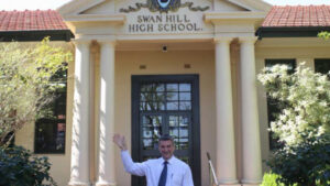 Principal takes next step